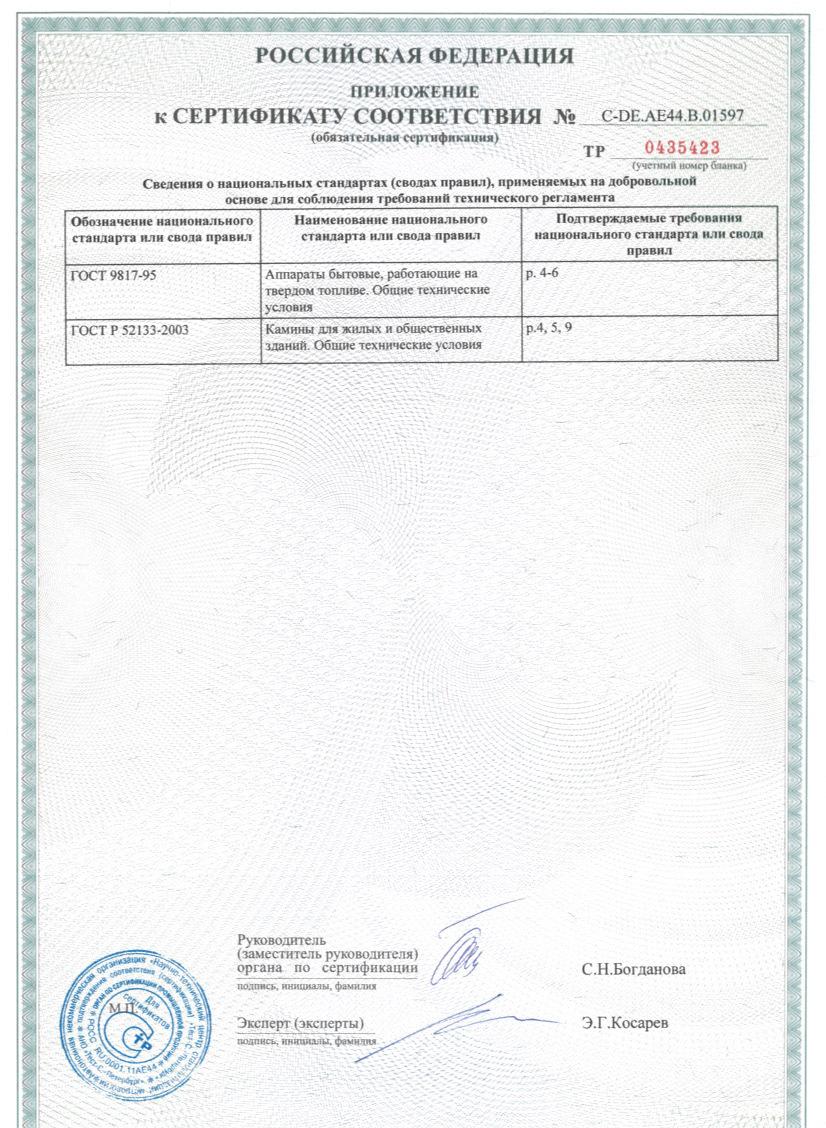 
Газовая топка Vero Design NI G4 H3 G