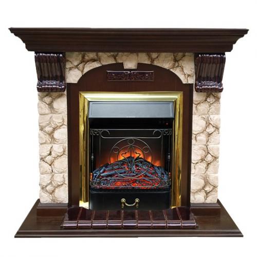 Арочный Карелия (дуб)+Fobos Black