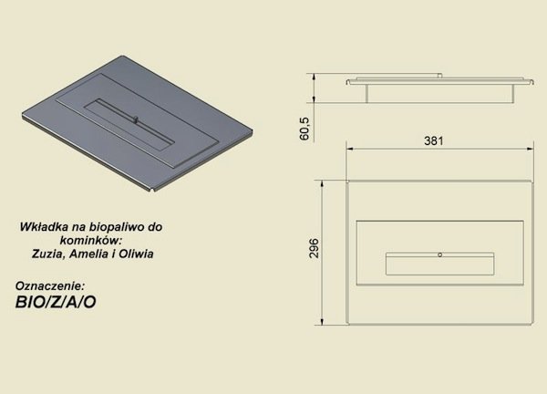 Контейнер для биотоплива (Zuzia, Oliwia, Amelia) по цене €254