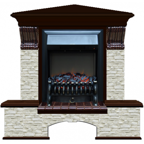 Бостон К Грот однотонный угловой (дуб)+Fobos Black