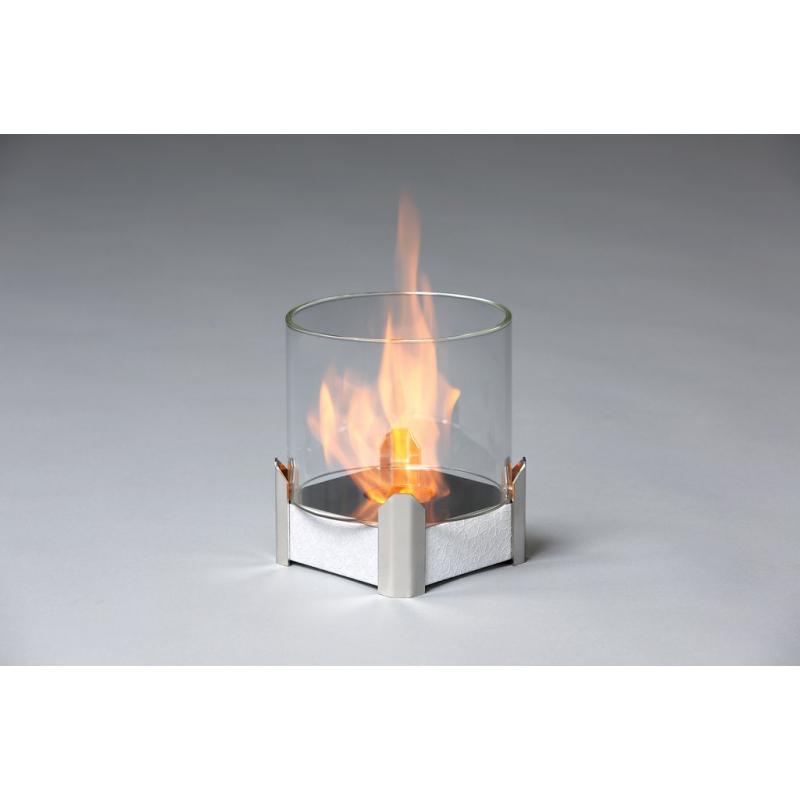 Биокамин настольный Silver Smith Mini 1 Premium White по цене 14 900 руб.