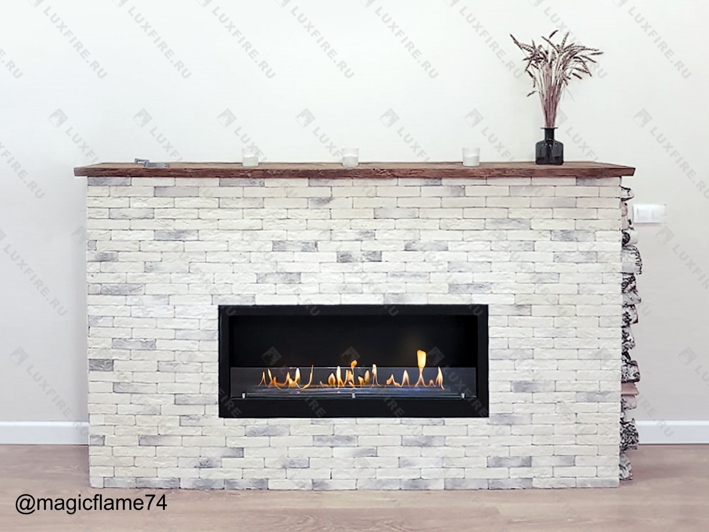 Встроенный биокамин Lux Fire Кабинет 1130 S по цене 60 390 руб.