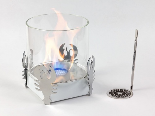 Настольный биокамин Lux Fire Зодиак "Рак" Белый
