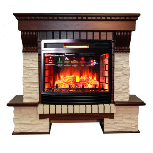 Экстер сланец (махагон)+Panoramic 25 LED FX QZ