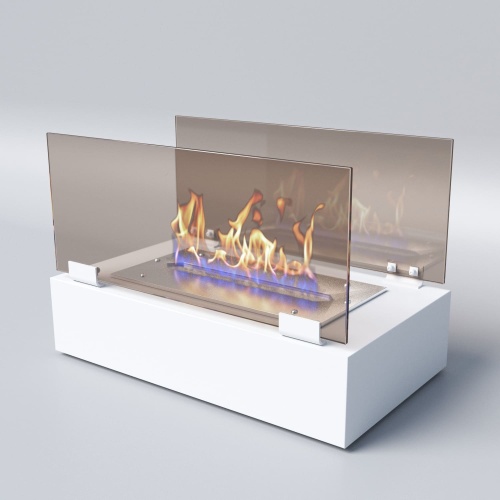 Биокамин "Русский огонь" Фаворит белый