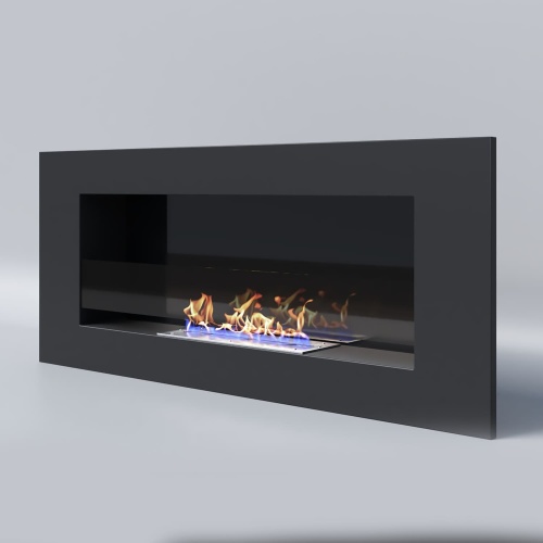 Биокамин "Русский огонь" Лайт 1200V встраиваемый с защитным стеклом