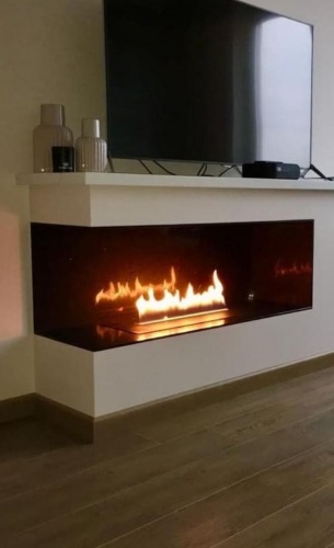 Встраиваемый угловой очаг 2000 SappFire