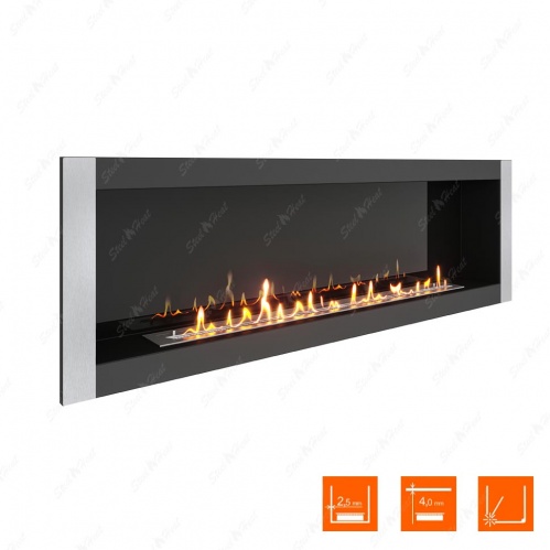 Биокамин SteelHeat ONE-V 1700 стемалит