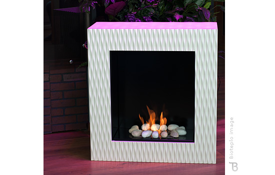 Биокамин Bioteplo 3D-Cube WHITE по цене 110 500 руб.