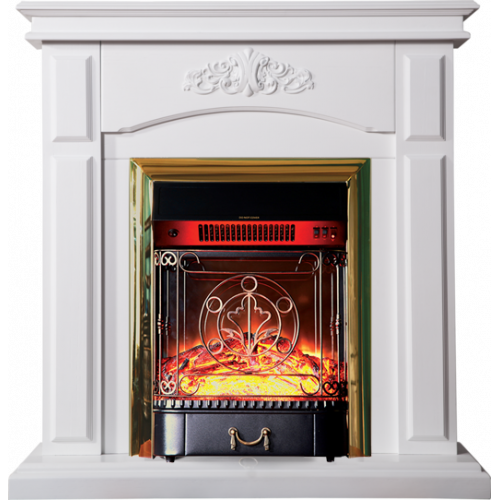 Марго (белый)+Majestic Brass