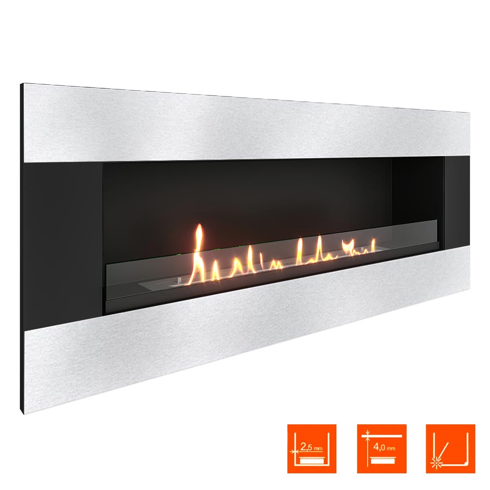 Биокамин SteelHeat GRAND-H 1200 стекло по цене 57 670 руб.