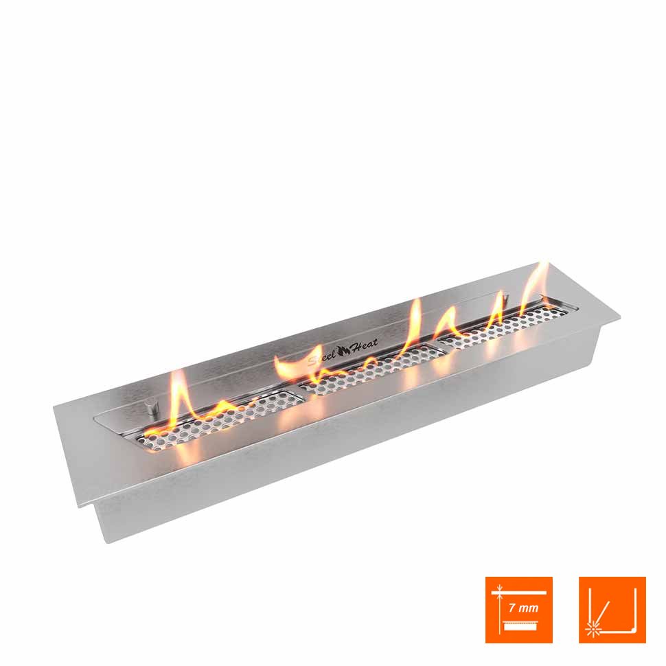 Биокамин SteelHeat WALL FRAME ONE 900 красный, стекло, стемалит по цене 56 910 руб.