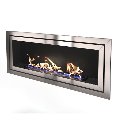 Биокамин "Русский огонь" Стенли 1100V встраиваемый с защитным стеклом