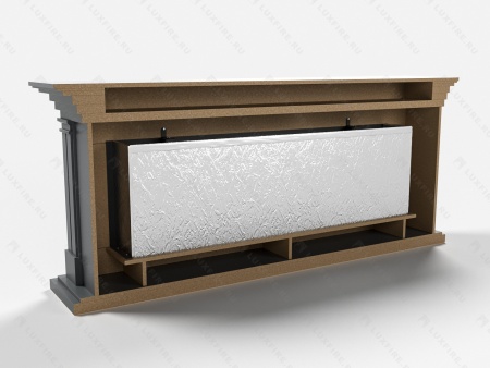 Биокамин Lux Fire с порталом Ромео 60, графит по цене 151 792 руб.