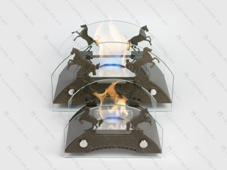 Настольный биокамин Lux Fire "Графский мост" S (бронза) по цене 14 641 руб.