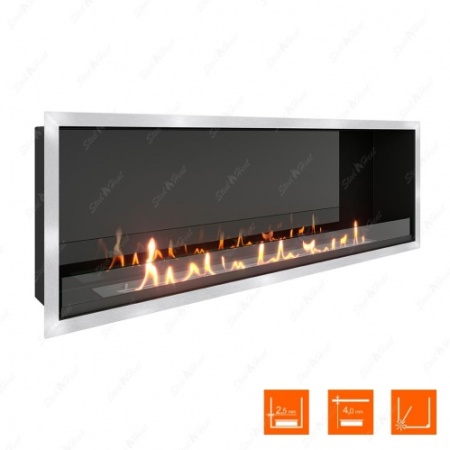 Биокамин SteelHeat LEADER-SH 1300 стекло + стемалит по цене 70 350 руб.