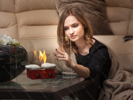 Настольный биокамин Lux Fire "Токио" М по цене 16 940 руб.