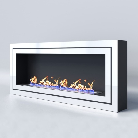 Биокамин "Русский огонь" Стенли 1200N настенный с защитным стеклом по цене 44 250 руб.