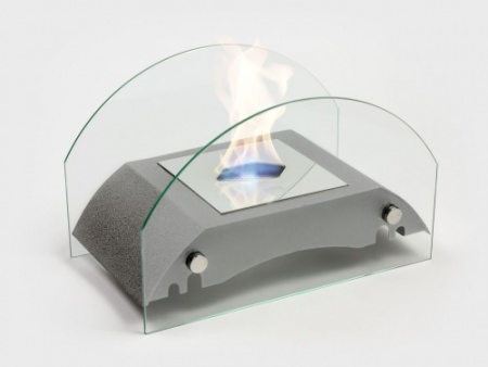 Настольный биокамин Lux Fire "Мост" M Серебро по цене 12 030 руб.