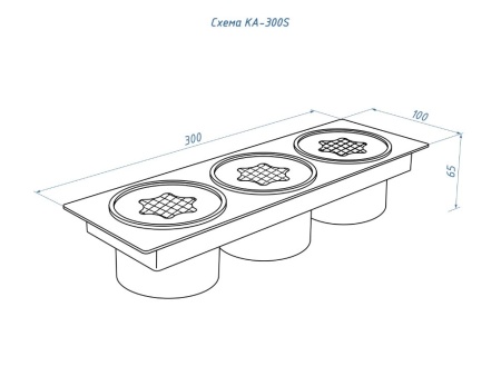 Каминный адаптер Lux Fire D85-300S по цене 8 360 руб.